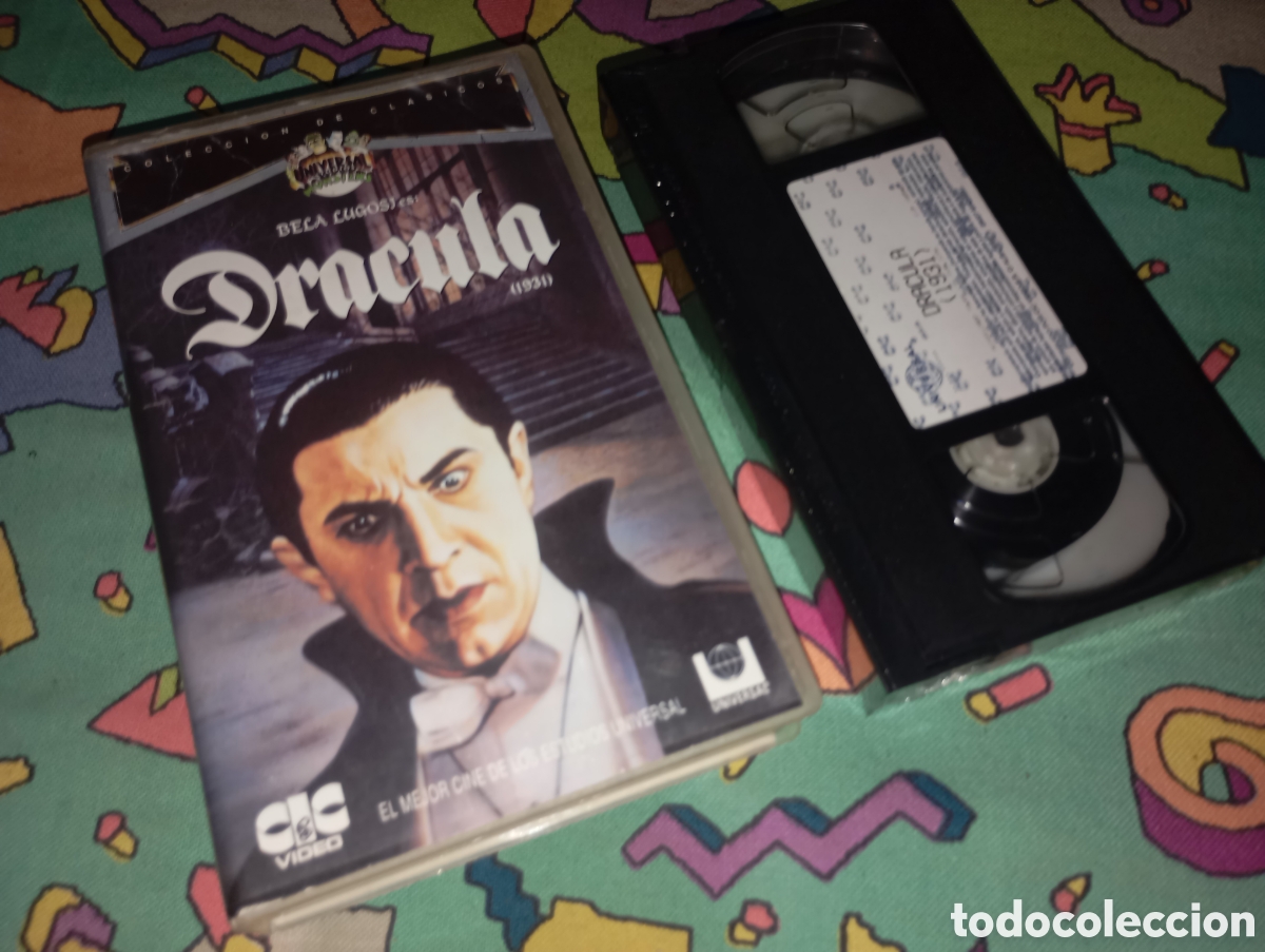 Cine: Dr&aacute;cula - vhs- 1931 terror- precintada