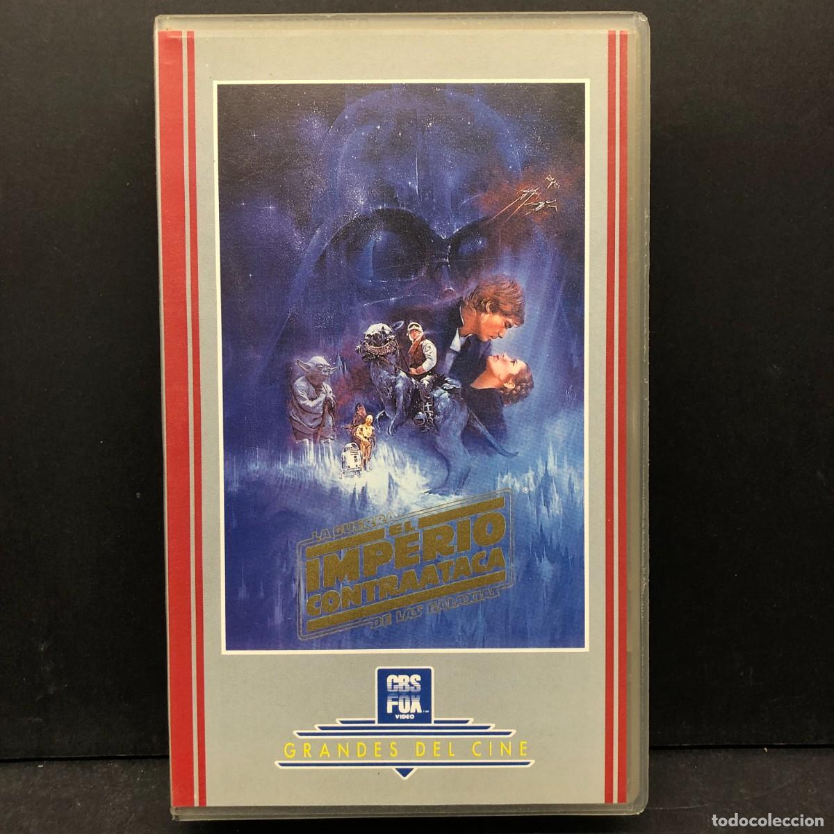 Cine: STAR WARS - LA GUERRA DE LAS GALAXIAS - EL IMPERIO CONTRAATACA - PEL&Iacute;CULA - VHS / 6779