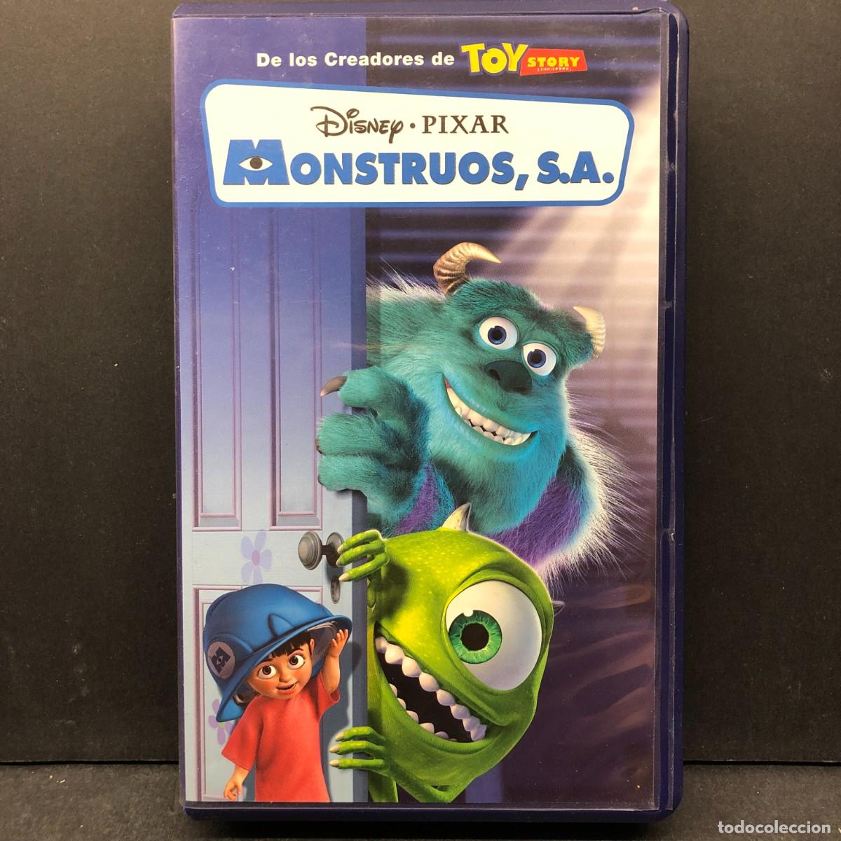 Cine: MONSTRUOS S.A. - DISNEY PIXAR - ORIGINAL - WALT DISNEY - PEL&Iacute;CULA - VHS / 6786