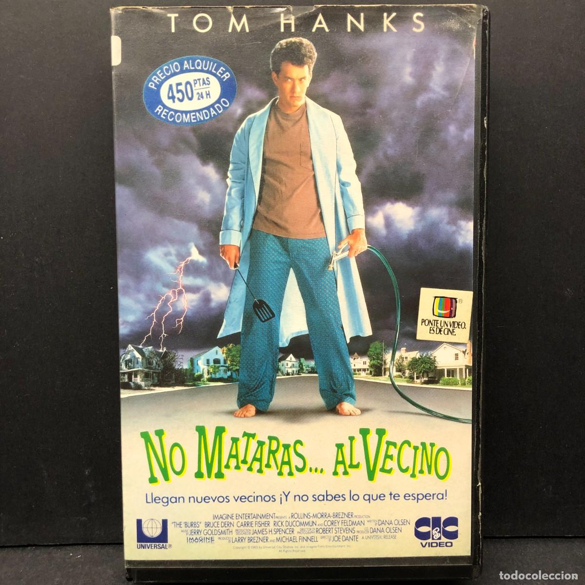 Cine: TOM HANKS - NO MATARAS AL VECINO - UV 910131 - PEL&Iacute;CULA - VHS / 6787