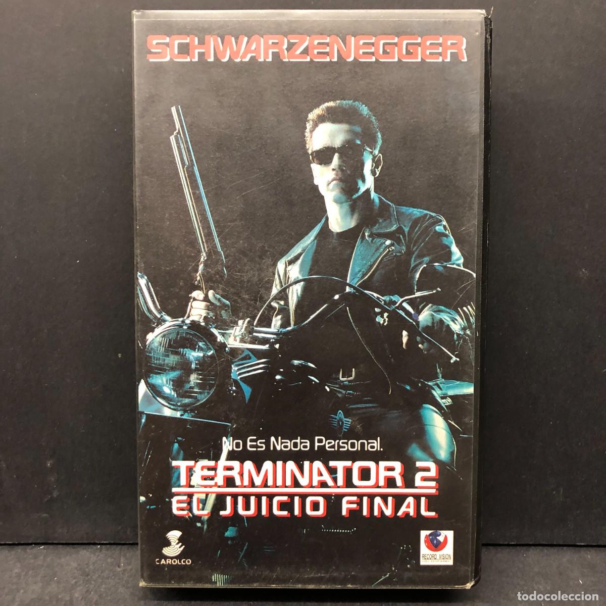 Cine: TERMINATOR 2 - EL JUICIO FINAL - ARNOLD SCHWARZENEGGER - NO ES NADA PERSONAL - PEL&Iacute;CULA - VHS / 6788