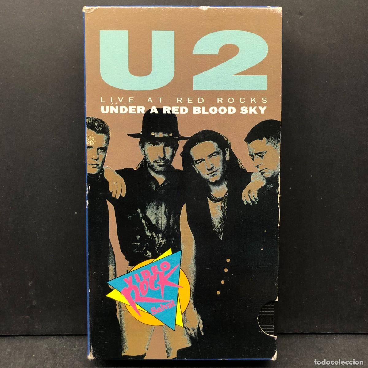 Cine: U2 - LIVE AT RED ROCKS - UNDER A RED BLOOD SKY - PEL&Iacute;CULA - VHS / 6789
