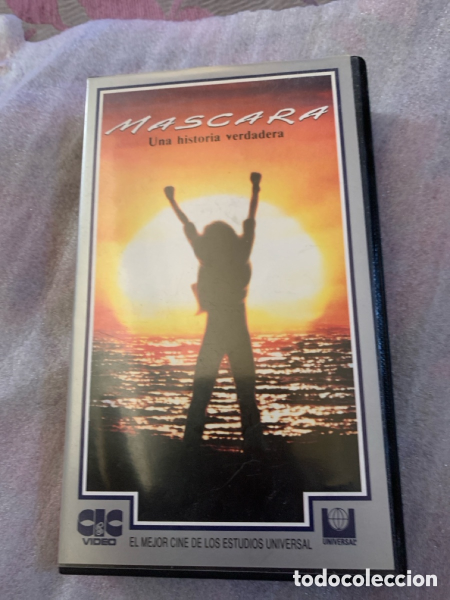 Cine: Dif&iacute;cil VHS M&aacute;scara VHS cher lote VHS ver descripci&oacute;n