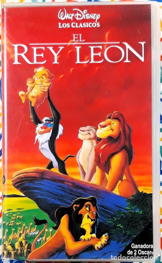 Cine: El Rey Le&oacute;n - Walt Disney - VHS