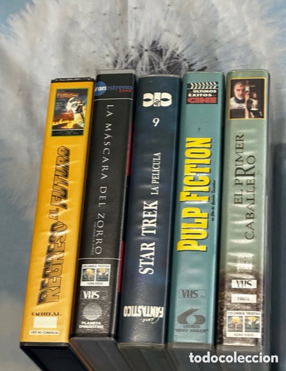 Cine: Lote 5 Pel&iacute;culas VHS