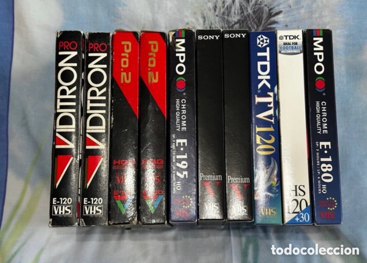 Cine: Lote Cintas Virgenes VHS