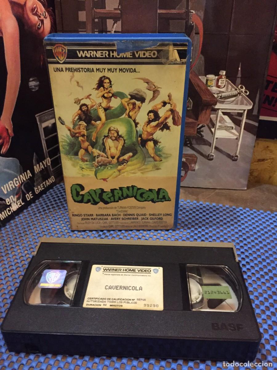 Cine: Vhs Cavernicola - Ringo Starrt,Barbara Bach - Carl Gottlieb - C.Peq.
