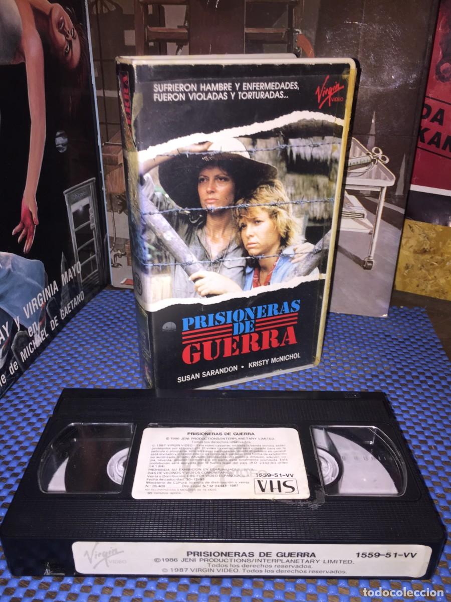 Cine: Vhs Prisioneras de guerra - Susan Saradon, Kristy McNichol - C- Peq.