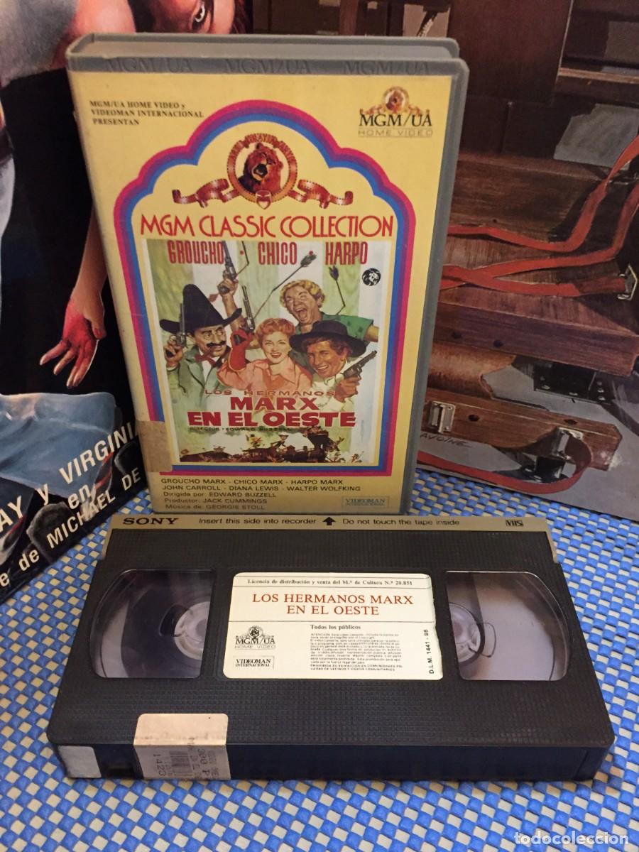 Cine: Vhs Los hermanos Marx en el oeste - Grouncho Marx - C. Peq.