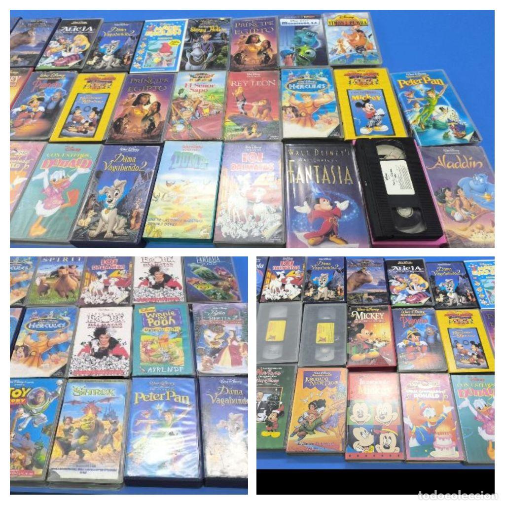 Cine: Gran lote de cintas chs Disney