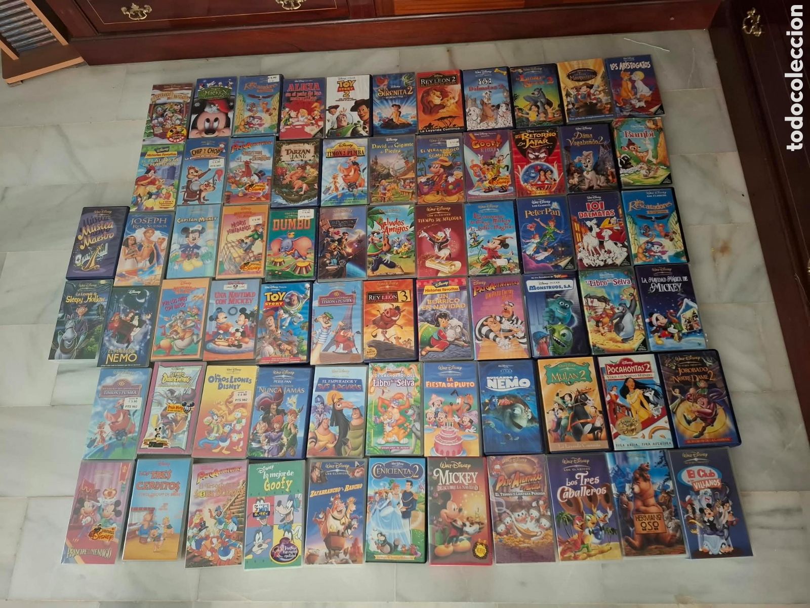 Cine: Gran Lote de Cintas VHS Disney Cl&aacute;sicos y Cortos - Varias Ediciones (Originales)