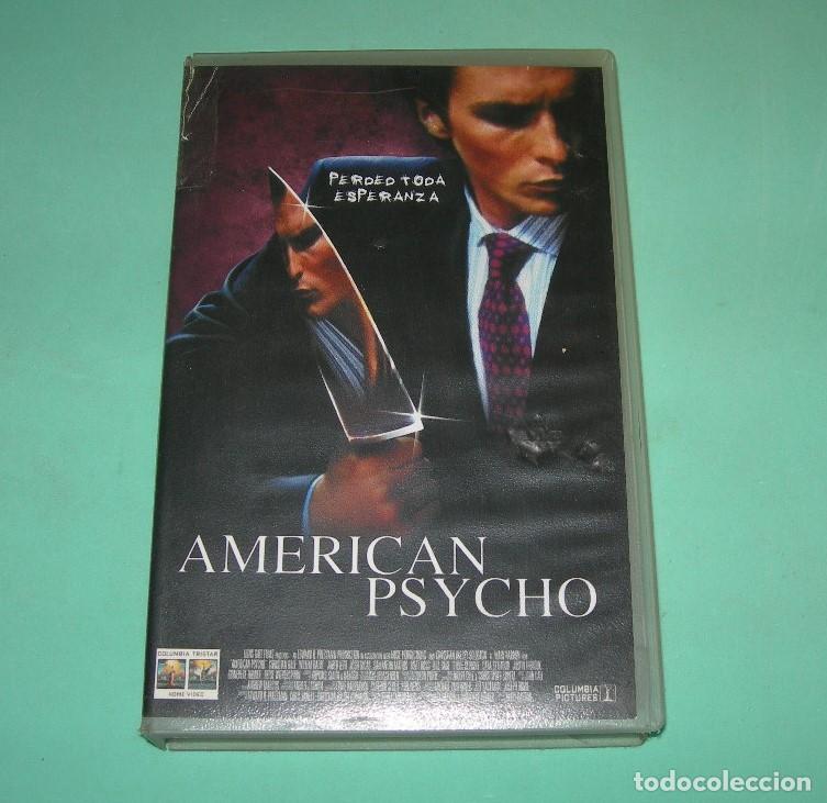 Cine: PEL&Iacute;CULA VHS AMERICAN PSYCHO - CHRISTIAN BALE - WILLEM DAFOE -