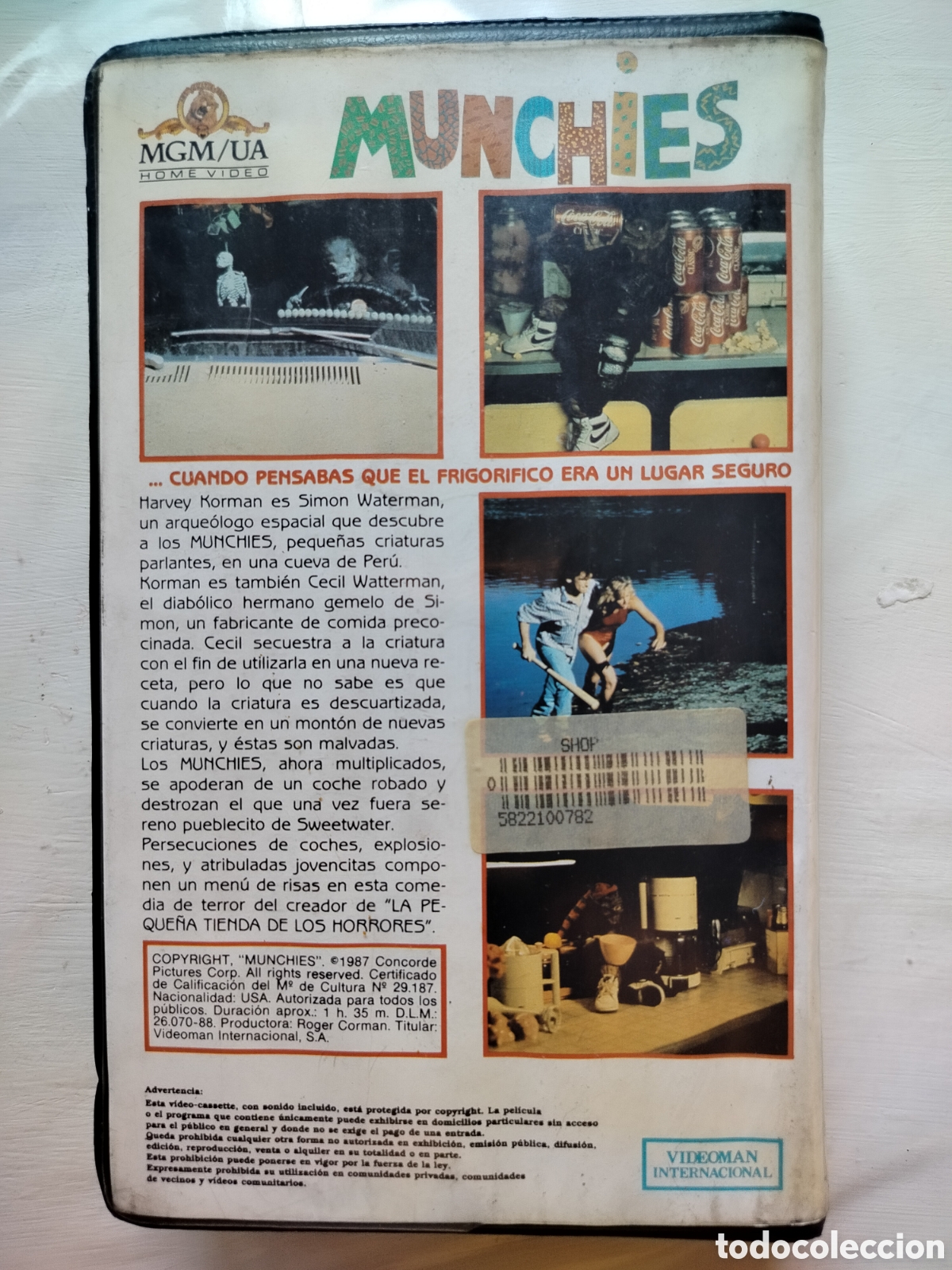 Cine: Munchies VHS 1987... - Foto 2