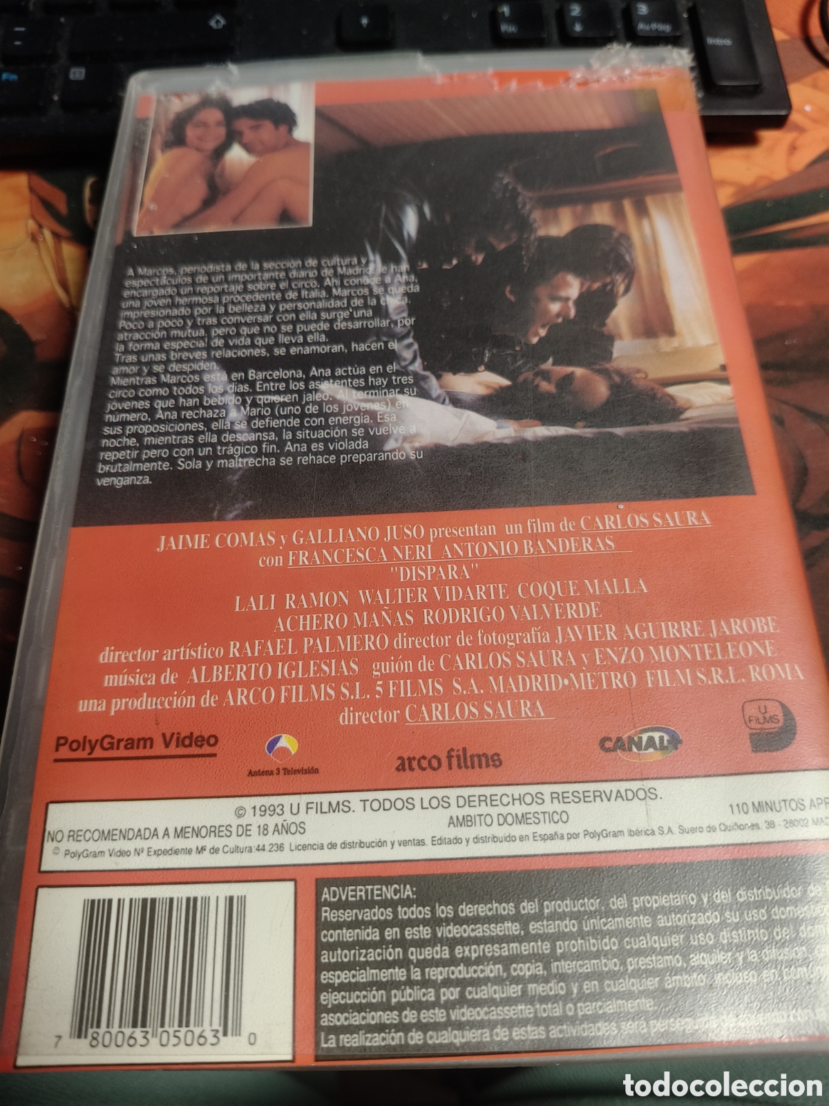 Cine: Dispara! -------- VHS - Foto 2