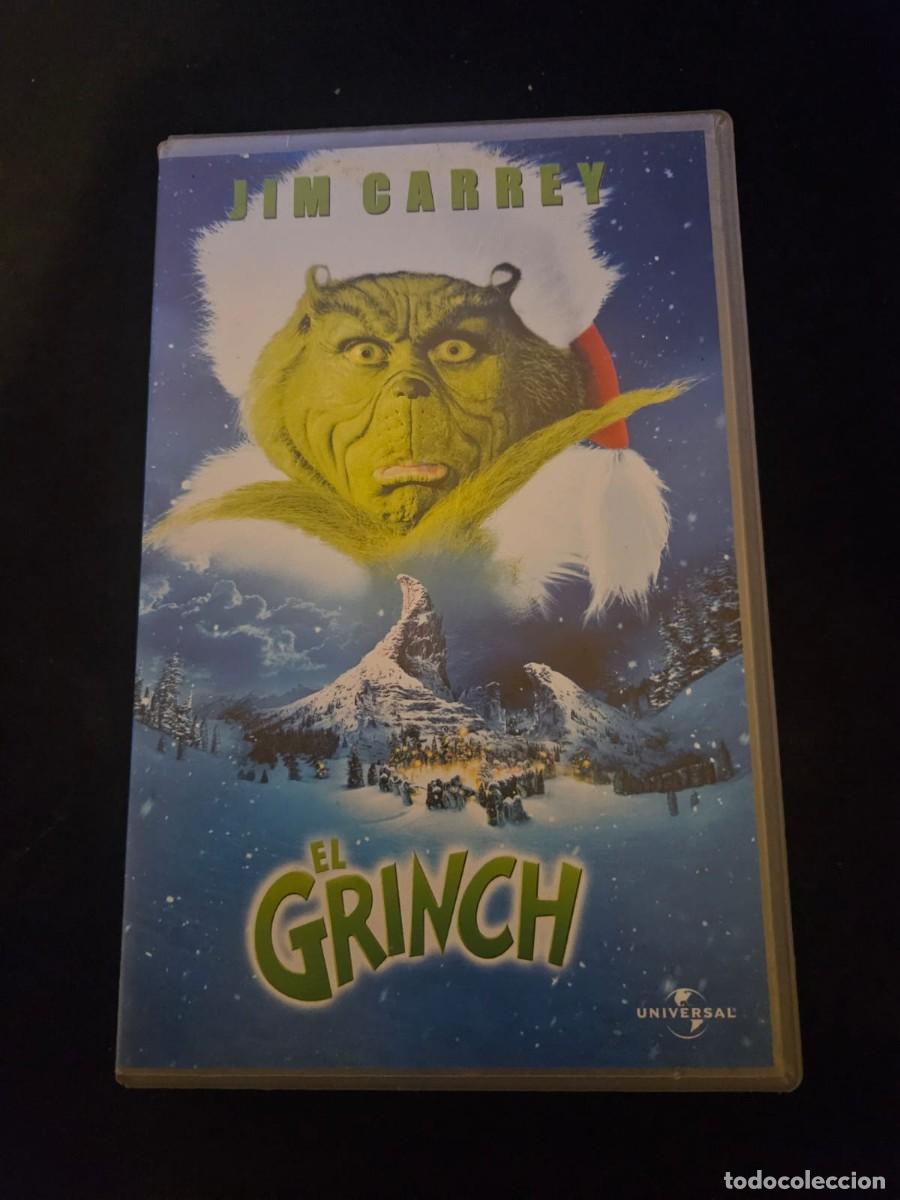 Cine: El Grinch &ndash; VHS &ndash; 105 minutos &ndash; Pel&iacute;cula de colecci&oacute;n &ndash; Navidad
