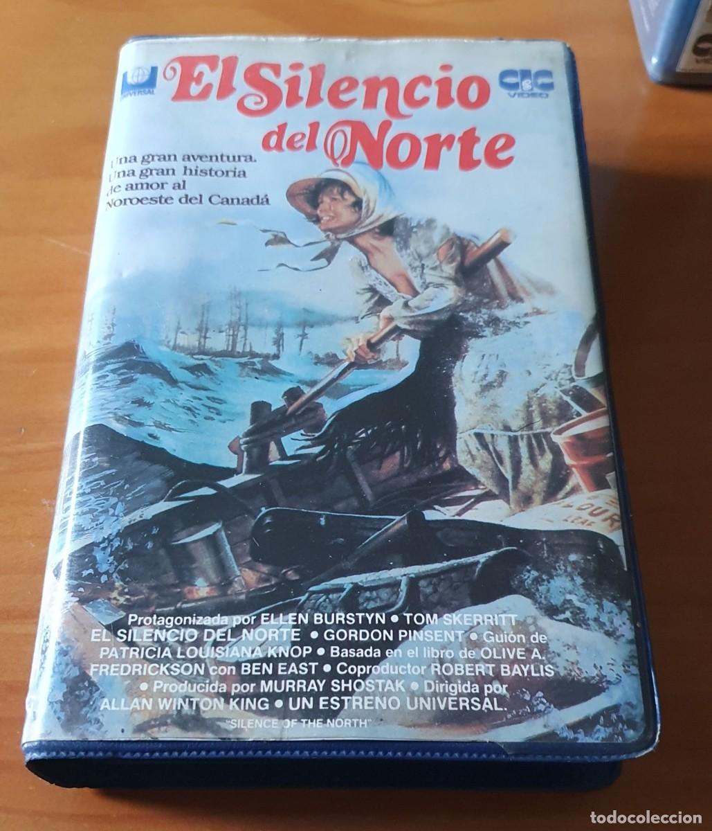 Cine: Pel&iacute;cula Vhs El Silencio del Norte. Ellen Burstyn. CIC Video 1987. Videoclub alquiler.