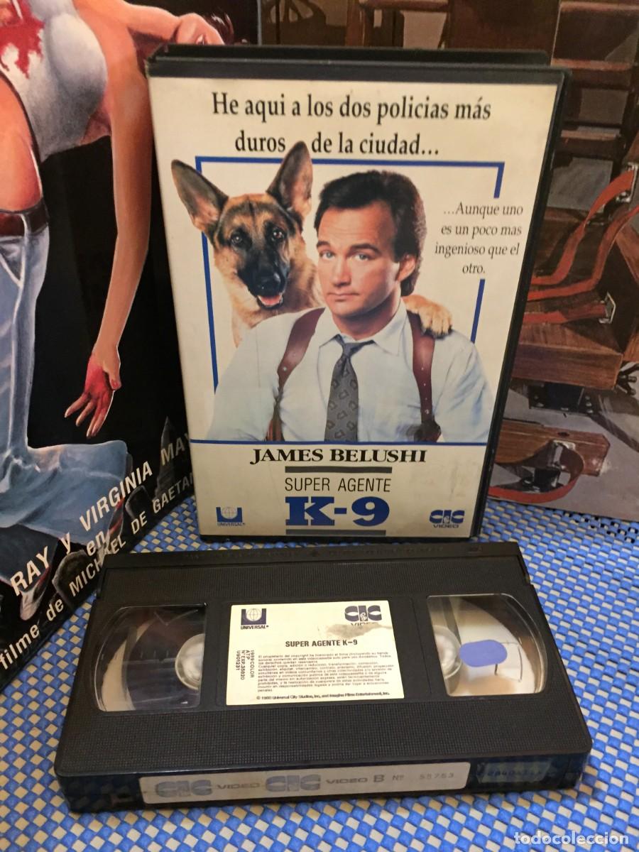 Cine: Vhs Super agente K9 James Bellushi