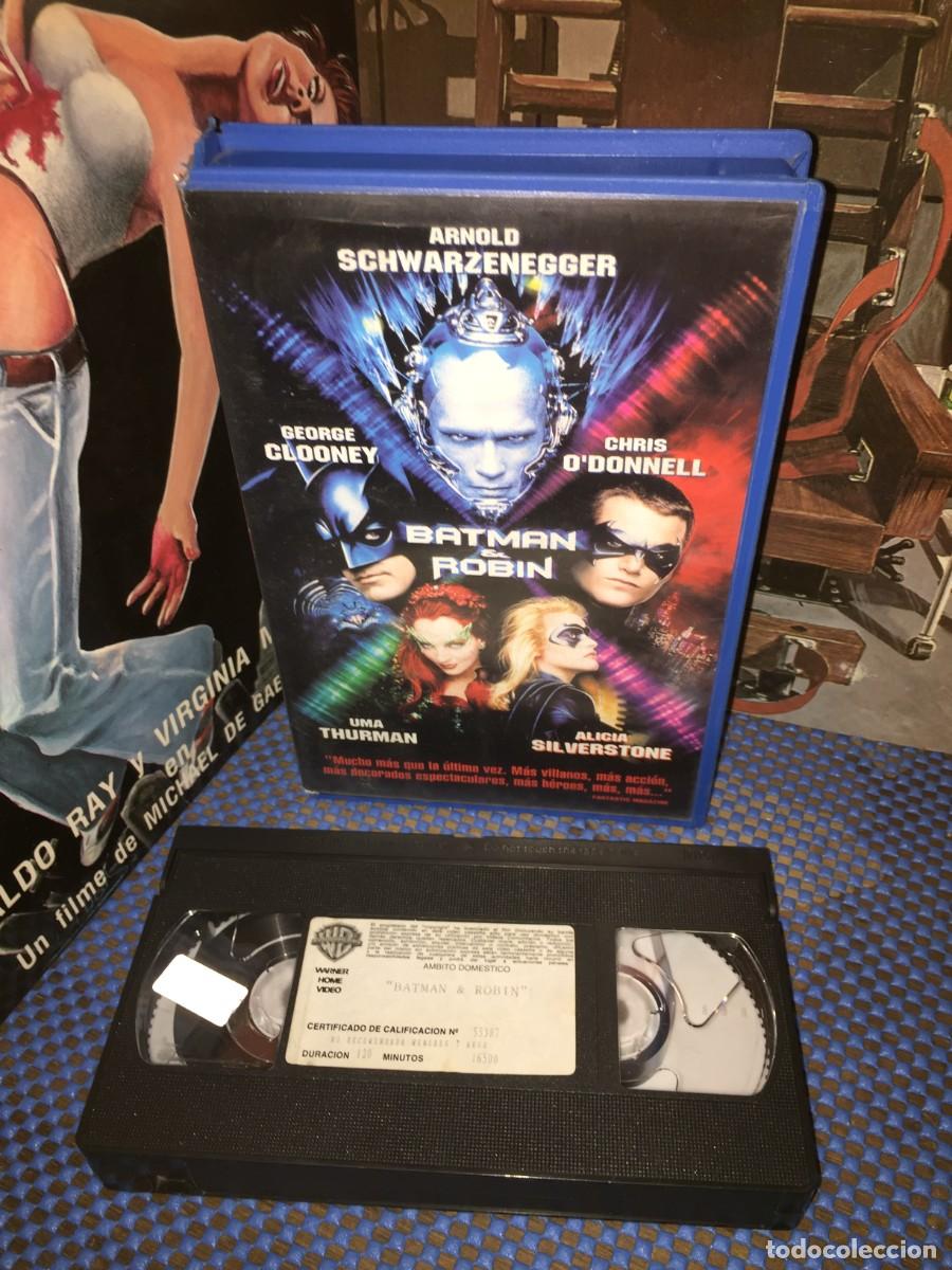 Cine: Vhs Batman & Robin - George Clooney - Arnold Schwarzenegger