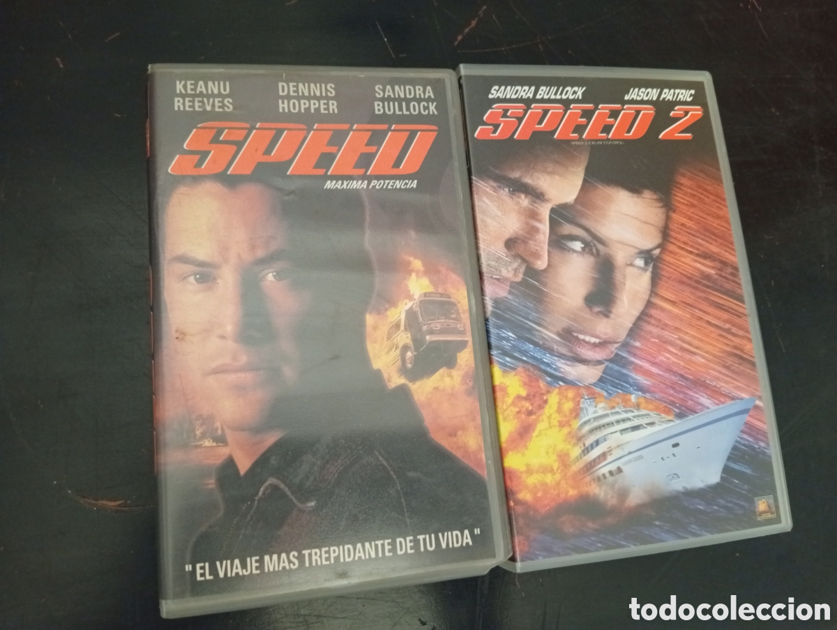 Cinema: Speed y Speed 2 vhs pel&iacute;culas