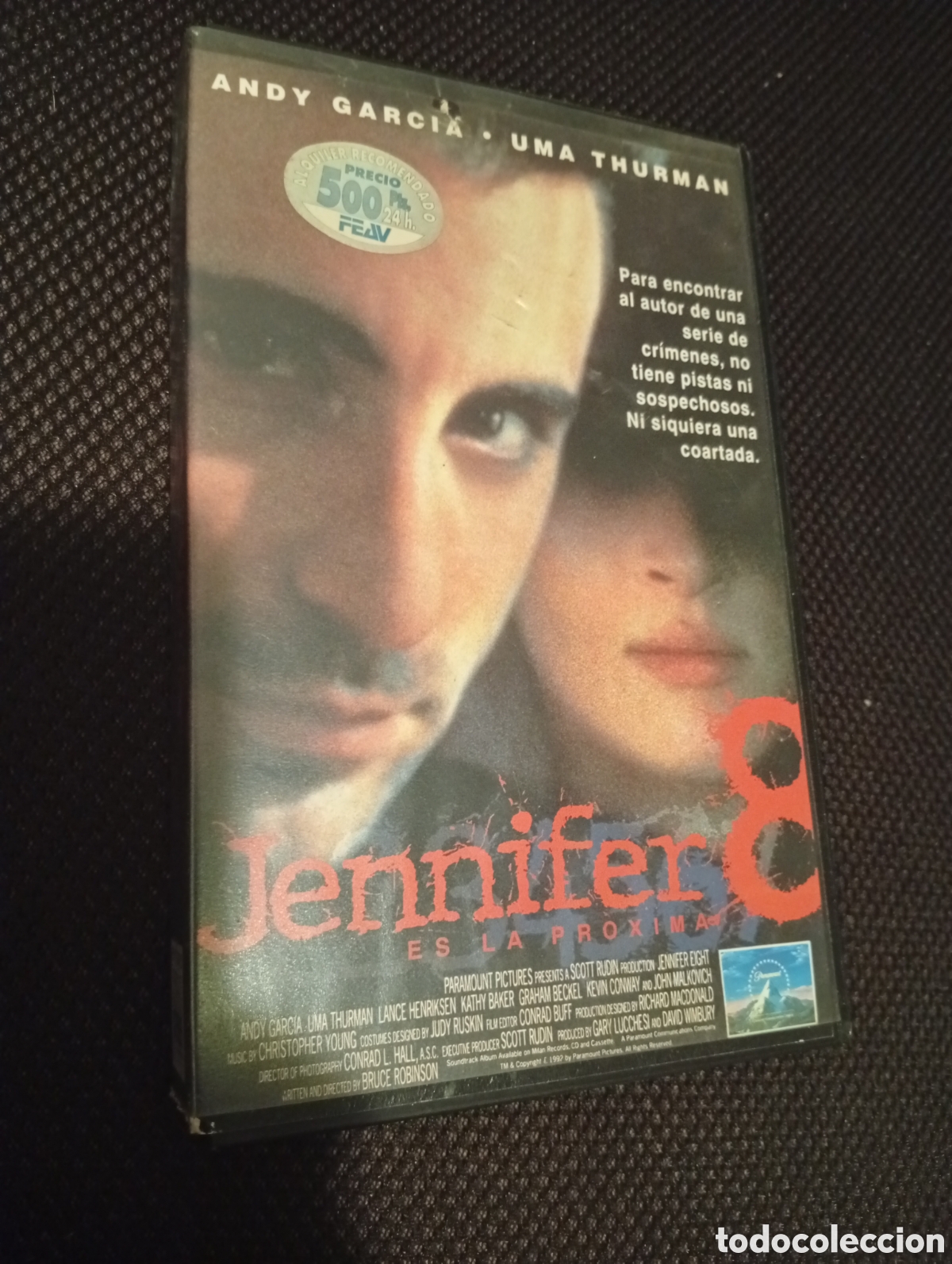 Cinema: Jennifer 8 Vhs pel&iacute;cula
