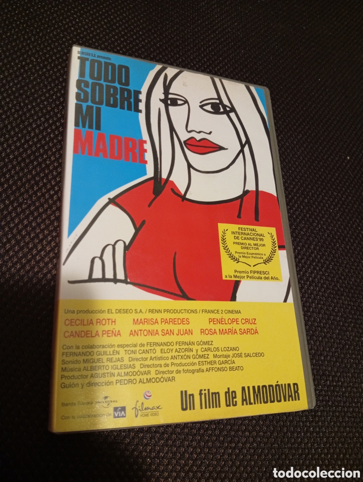 Cinema: Todo sobre mi madre vhs