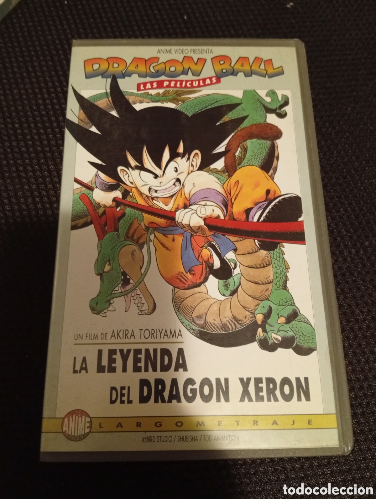 Cine: Drag&oacute;n ball la leyenda del drag&oacute;n Xeron vhs
