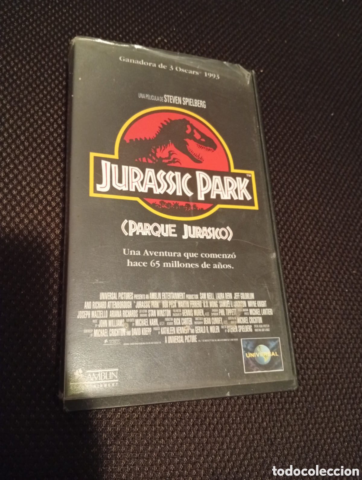 Cine: Jurassic park vhs pel&iacute;cula