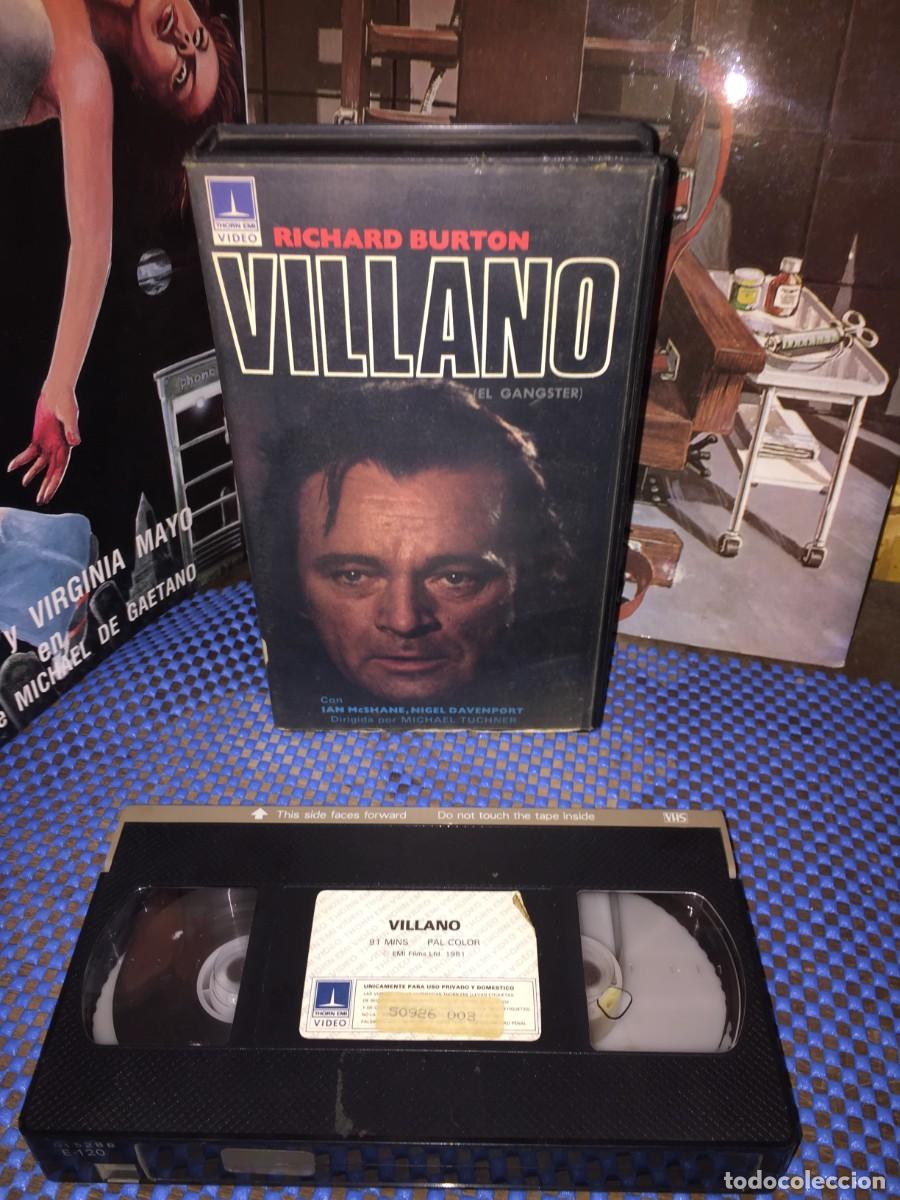 Cine: Vhs Villano El ganster - Richard Burton - C. Peq.