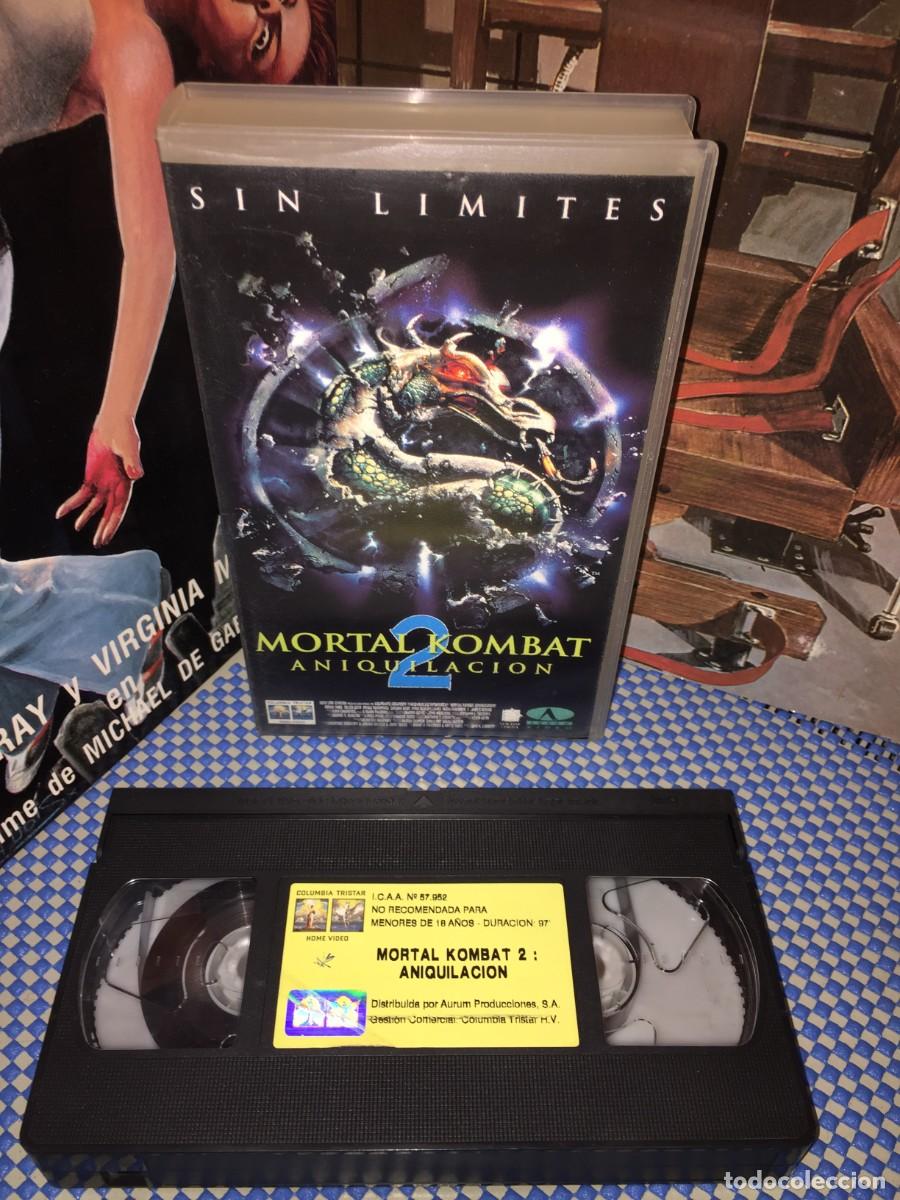 Cine: Vhs Mortal kombat 2 aniquilacion - C. Peq.
