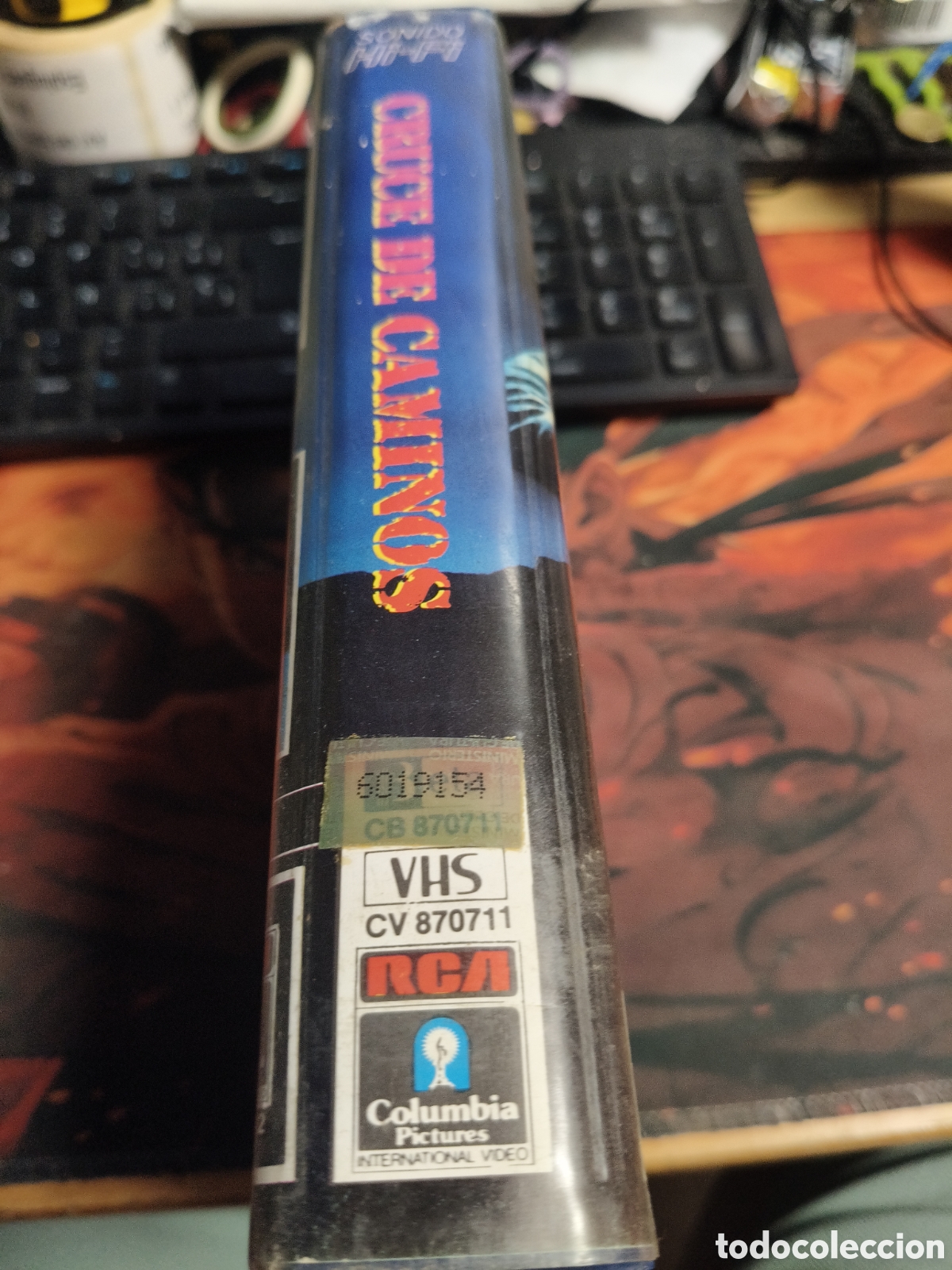 Cine: Cruce de caminos VHS - Foto 2