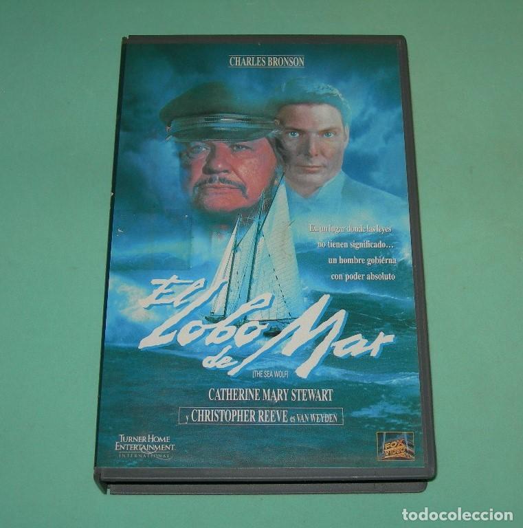 Cine: PEL&Iacute;CULA VHS EL LOBO DE MAR - CHARLES BRONSON - CHRISTOPHER REEVE -