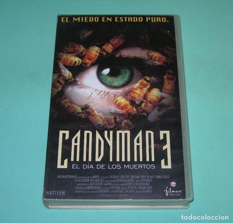 Cine: PEL&Iacute;CULA VHS CANDYMAN 3 EL D&Iacute;A DE LOS MUERTOS - EL MIEDO EN ESTADO PURO -