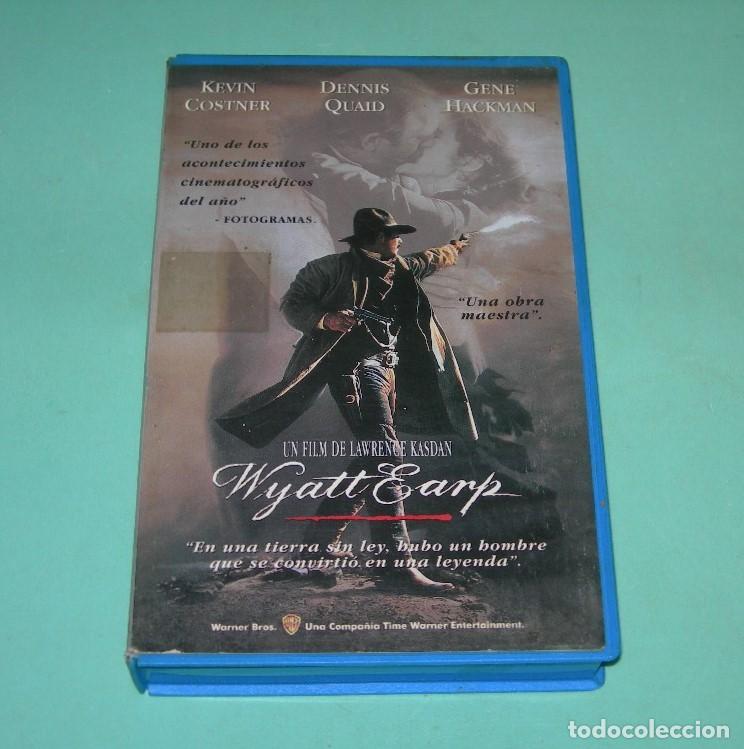 Cine: PEL&Iacute;CULA VHS WYATT EARP - KEVIN COSTNER - DENNIS QUAID -