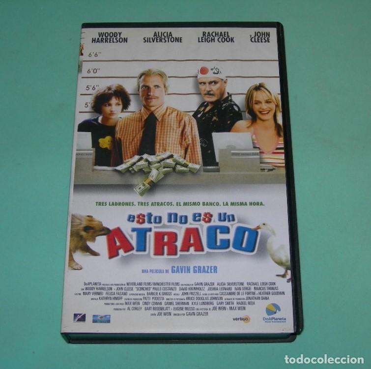 Cine: PEL&Iacute;CULA VHS ESTO NO ES UN ATRACO - WOODY HARRELSON - ALICIA SILVERSTONE -