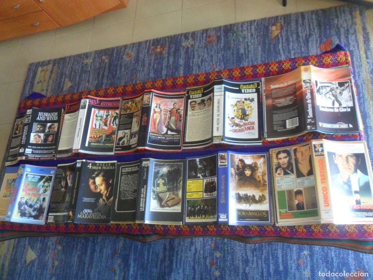 Cine: MI COLECCI&Oacute;N DE 814 CAR&Aacute;TULAS DE PEL&Iacute;CULAS VHS DE TODOS LOS TIEMPOS Y PA&Iacute;SES. ENTRA Y MIRA.
