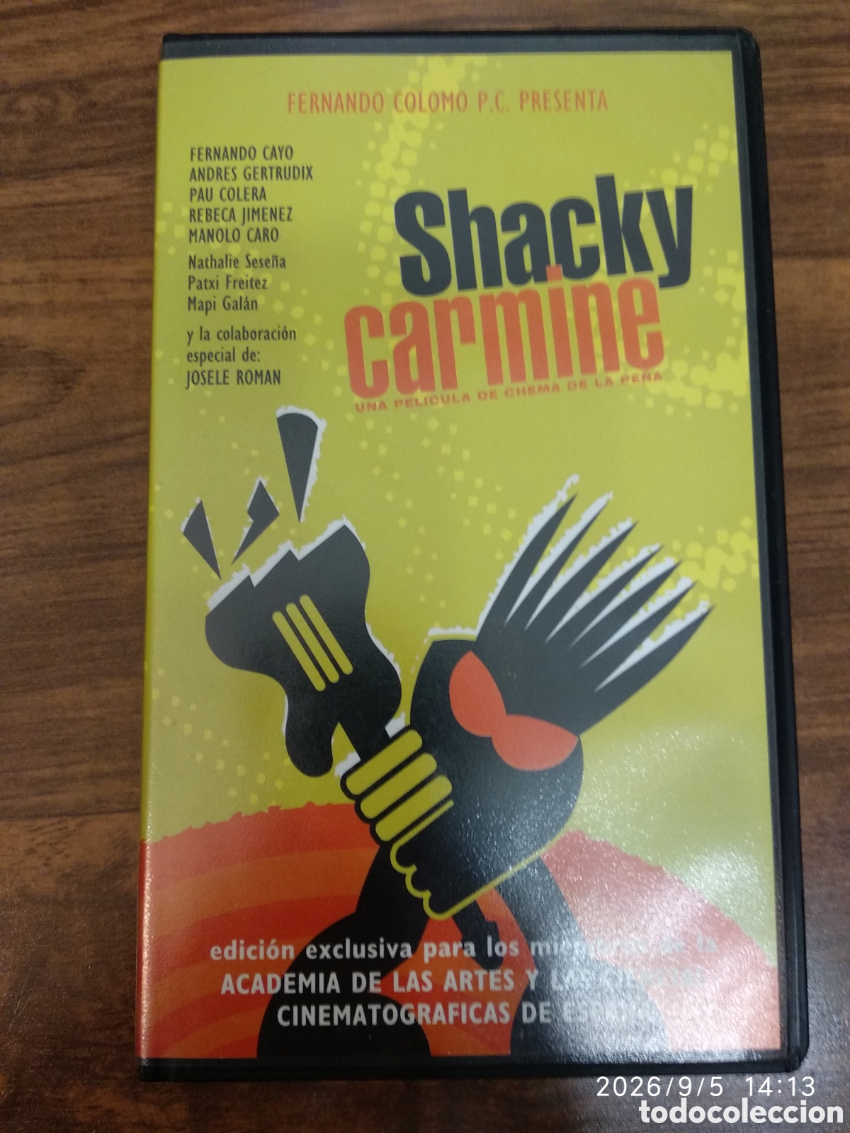 Cine: Shacky Carmine ( Chema de la Pe&ntilde;a)