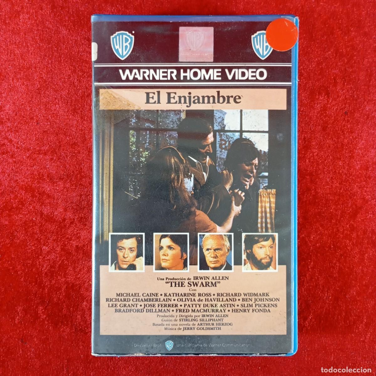 Cine: EL ENJAMBRE - WARNER HOME VIDEL - IRWIN ALLEN - THE SWARM - VHS - PEL&Iacute;CULA / 415