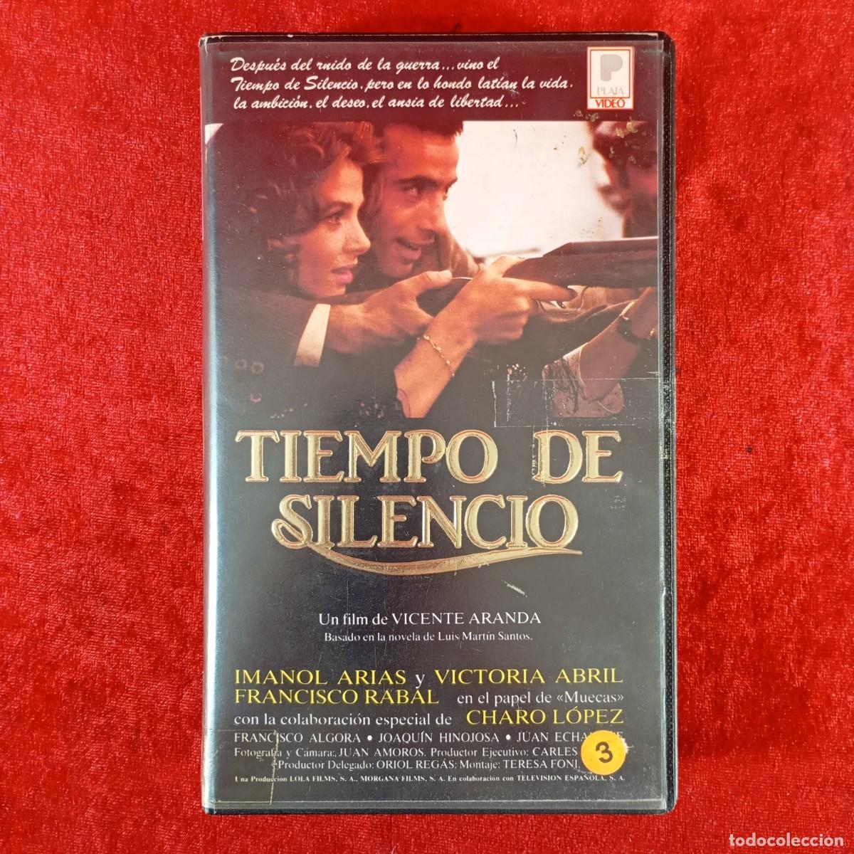 Cine: TIEMPO DE SILENCIO - VICENTE ARANDA - LUIS MARTIN SANTOS - VHS / 418