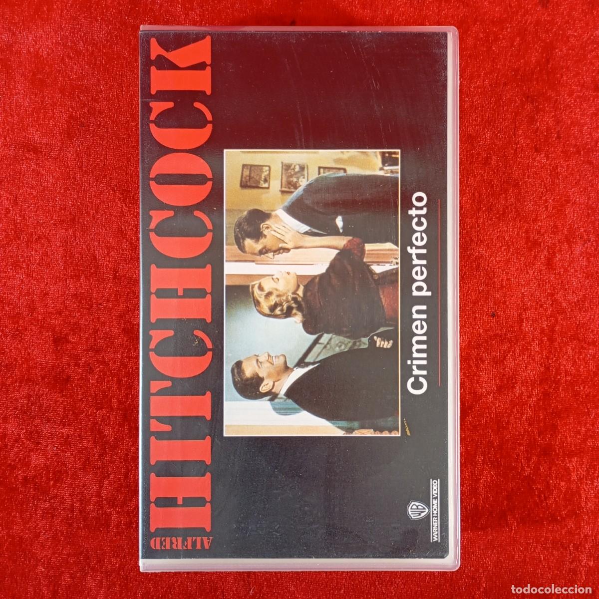 Cine: ALFRED HITCHCOCK - CRIMEN PERFECTO - WARNER BROSS - VHS - PEL&Iacute;CULA / 422