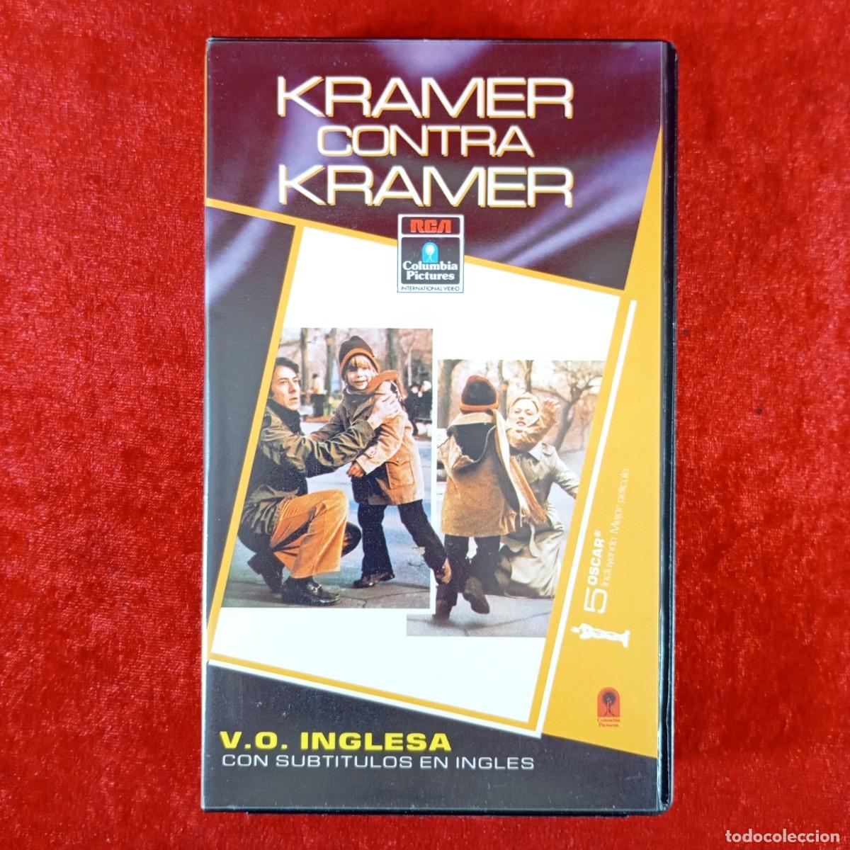 Cine: KRAMER CONTRA KRAMER - V.O. INGLESA CON SUBTITULOS EN INGLES - VHS - PEL&Iacute;CULA / 424