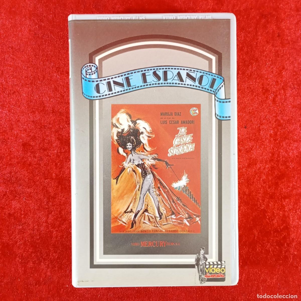 Cine: LA CASTA SUSANA - MARUJA DIAZ - LUIS CESAR AMADORI - VHS - PEL&Iacute;CULA / 425