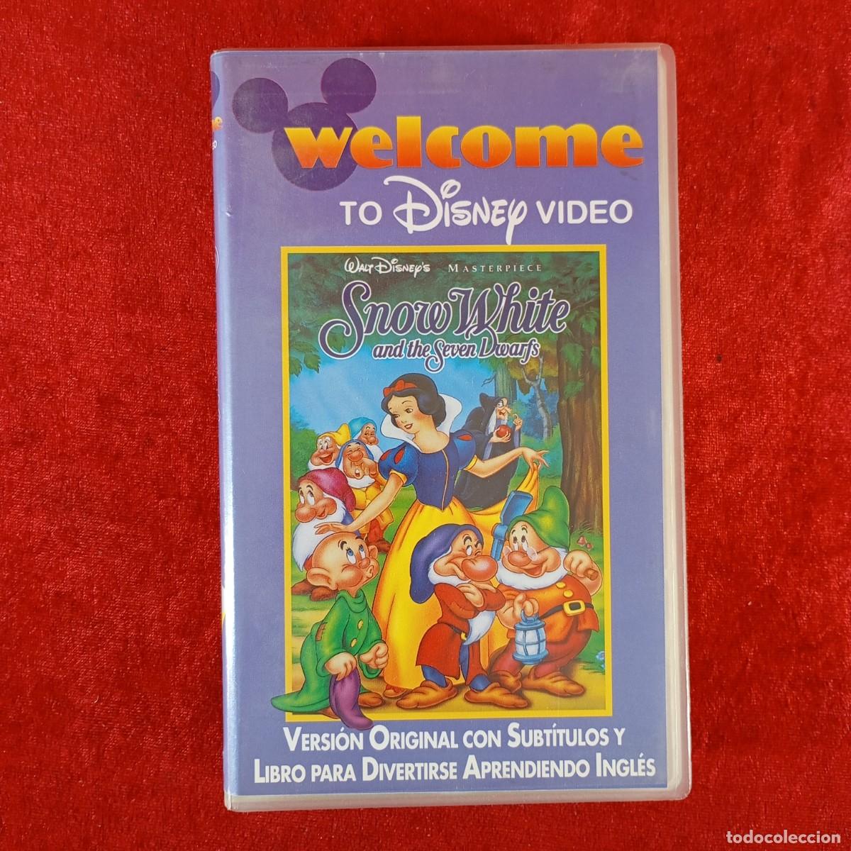 Cine: BLANCANIEVES - SNOW WHITE AND THE SEVEN DWARFS - VERSI&Oacute;N ORIGINAL - VHS - PEL&Iacute;CULA / 433
