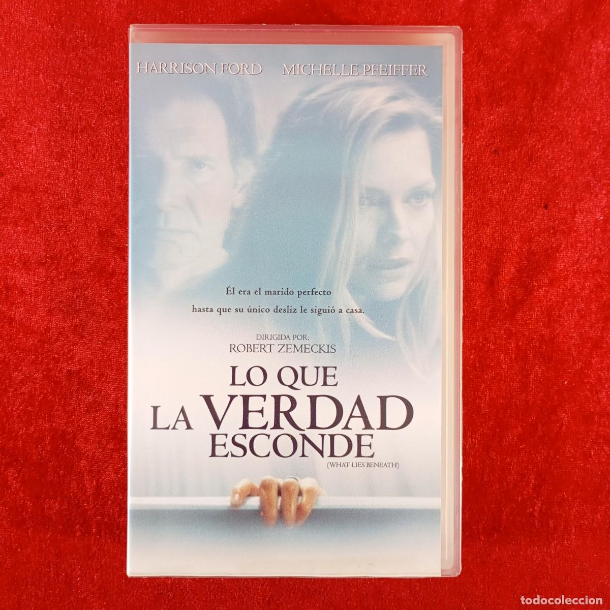 Cine: LO QUE LA VERDAD ESCONDE - ROBERT ZEMECKIS - HARRISON FORD - MICHELLE PFEIFFER - VHS PEL&Iacute;CULA / 438