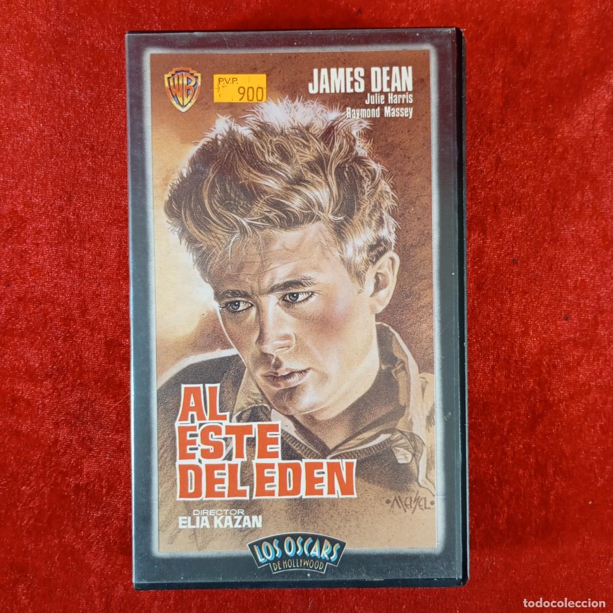 Cine: AL ESTE DEL ED&Eacute;N - JAMES DEAN - ELIA KAZAN - LOS OSCARS DE HOLLYWOOD - VHS - PEL&Iacute;CULA / 440