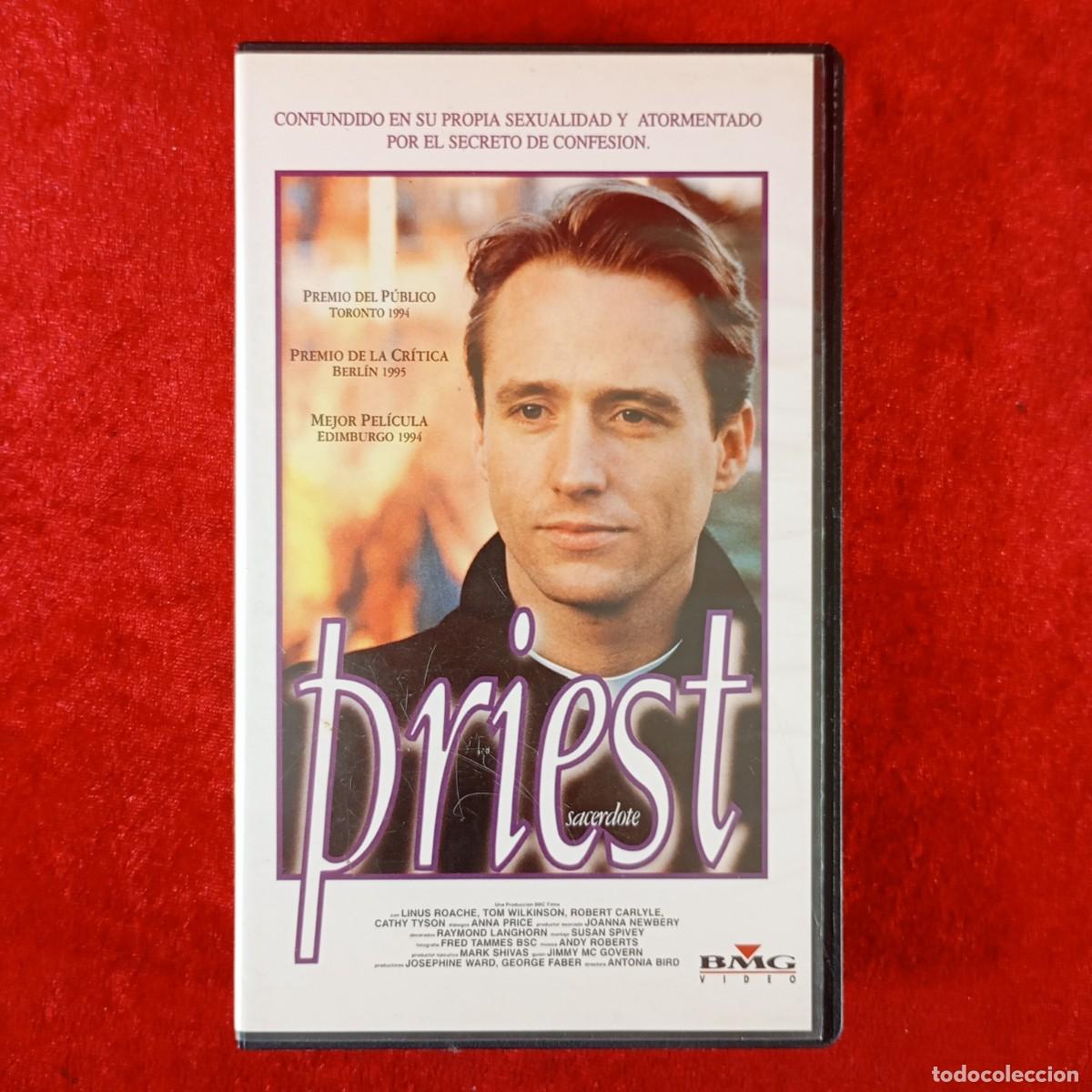 Cine: PRIEST - SACERDOTE - LINNUS ROACHE, TOM WILKINSON, ROBERT CARLYLE - VHS - PEL&Iacute;CULA / 441