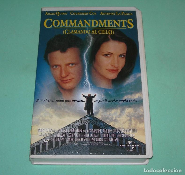 Cinema: PEL&Iacute;CULA VHS COMMANDMENTS - CLAMANDO AL CIELO - COURTENEY COX - AIDAN QUINN -