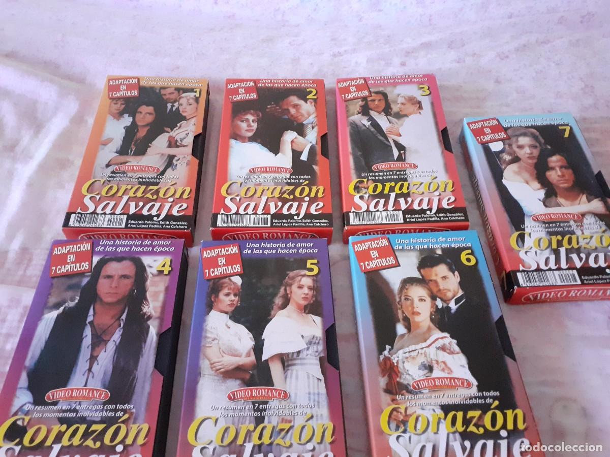 Cine: TELENOVELA CORAZON SALVAJE EN VHS