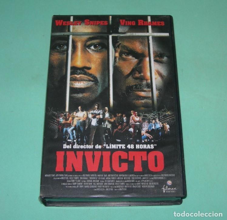 Cine: PEL&Iacute;CULA VHS INVICTO - WESLEY SNIPES - VING RHAMES -