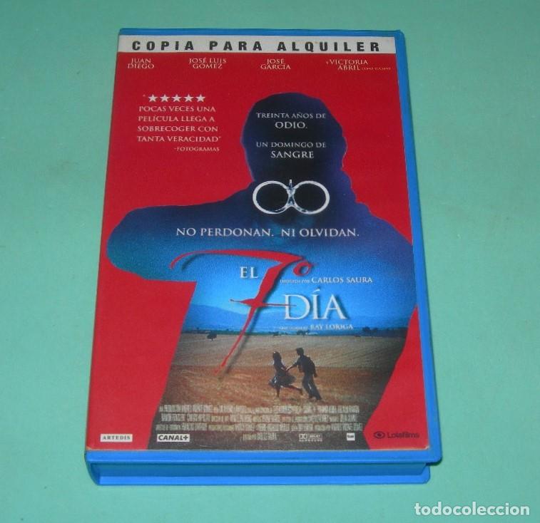 Cine: PEL&Iacute;CULA VHS EL 7&ordm; D&Iacute;A - JUAN DIEGO - VICTORIA ABRIL -