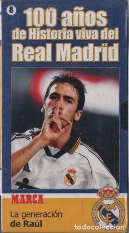 Cine: 100 A&Ntilde;OS DE HISTORIA VIVA DEL REAL MADRID N&ordm; 8 VHS-1459
